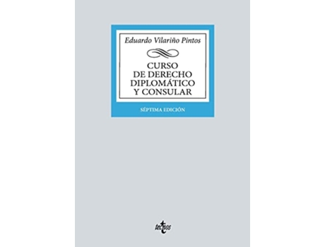 Livro Curso De Derecho Diplomático Y Consular Da Editorial Tecnos De Eduardo Vilariño Pintos (inglês)