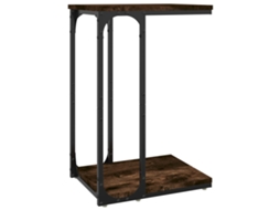 Mesa de Apoio Derivados de Madeira Carvalho Fumado MAISON EXCLUSIVE (40x30x60 cm)
