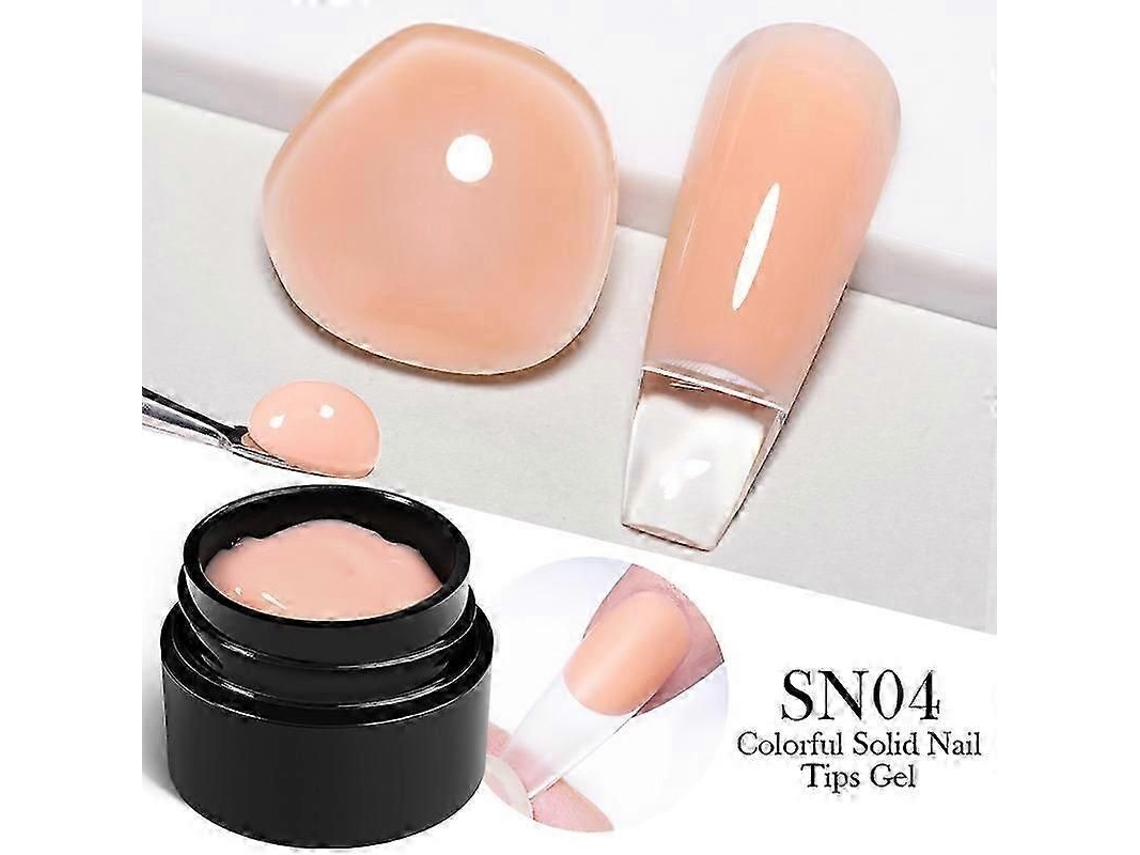 Born Pretty Solid Nail Tips Gel 5g Transparent Uv Led Function Lamp Extension Soak Off Art Varni Sh 26 27s GOKOCO