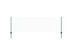 Conjunto 1 Barreira Externa Vidaxl Verde Aço (25 X 0,8 M)