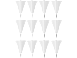 Tachinhas De Metal Heallily, Design Simples E Ornamental, Cor Clara, Fáceis De Guardar, Para Quadros De Cortiça, Ideais