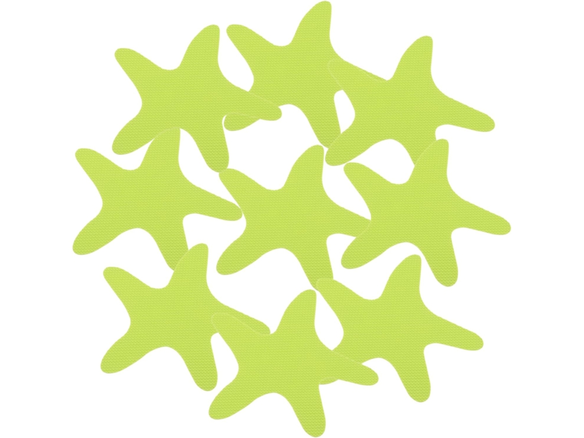 Kit De 14 Adesivos Antiderrapantes Em Formato De Estrelas Para Decoração De Banheiro Infantil, Para Chuveiro E Piso Da