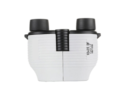 Binóculos 10x25 Fully Focus Free Mini Telescópio Portátil Hd De Alta Potência, Presentes Para Crianças, Yizhood (branco)