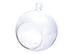 Bola de vidro aberta 8 cm Graine Créative