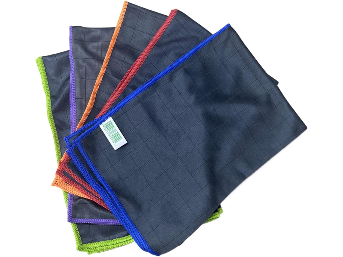 Conjunto De 5 Panos Prato Macios E Absorventes Secagem Rápida Para
