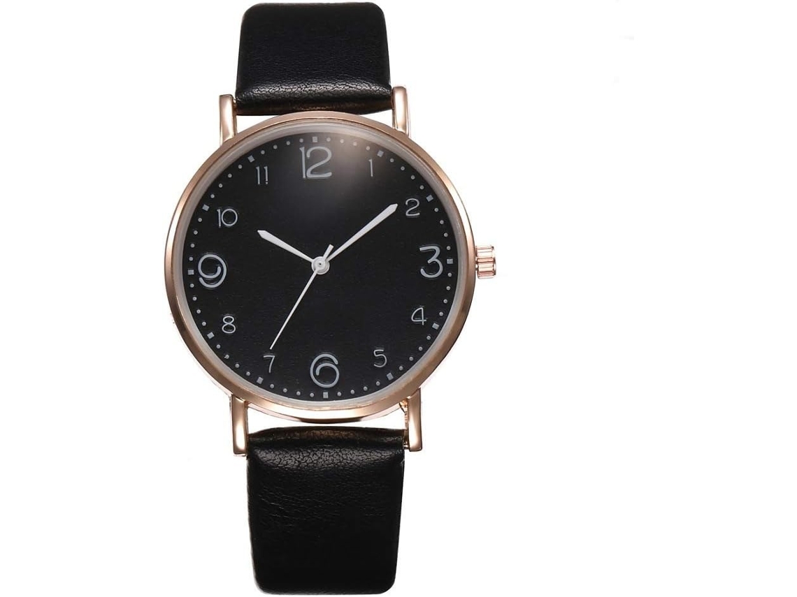Lurelia Relógio De Quartzo Feminino, Material Resistente, Mostrador Analógico, Dourado, Modelo Lx10264