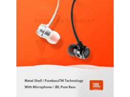 Fones de Ouvido Intra auriculares com Microfone EOOCOO