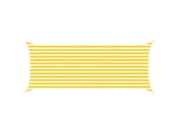 Conjunto 1 Sombra Externa Vidaxl Amarelo Poliéster (5 X 2 M)