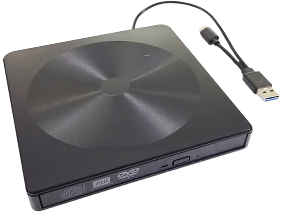 Lecteur Dvd Externe Typec Graveur Multi Notebook Escritório Design Compacto Usb Compatible Cd