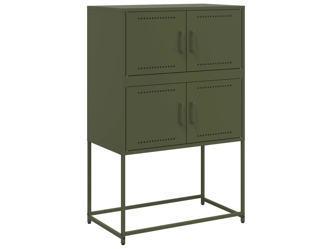 Sideboard, Sideboards Vidaxl Verde Aço (n/a)