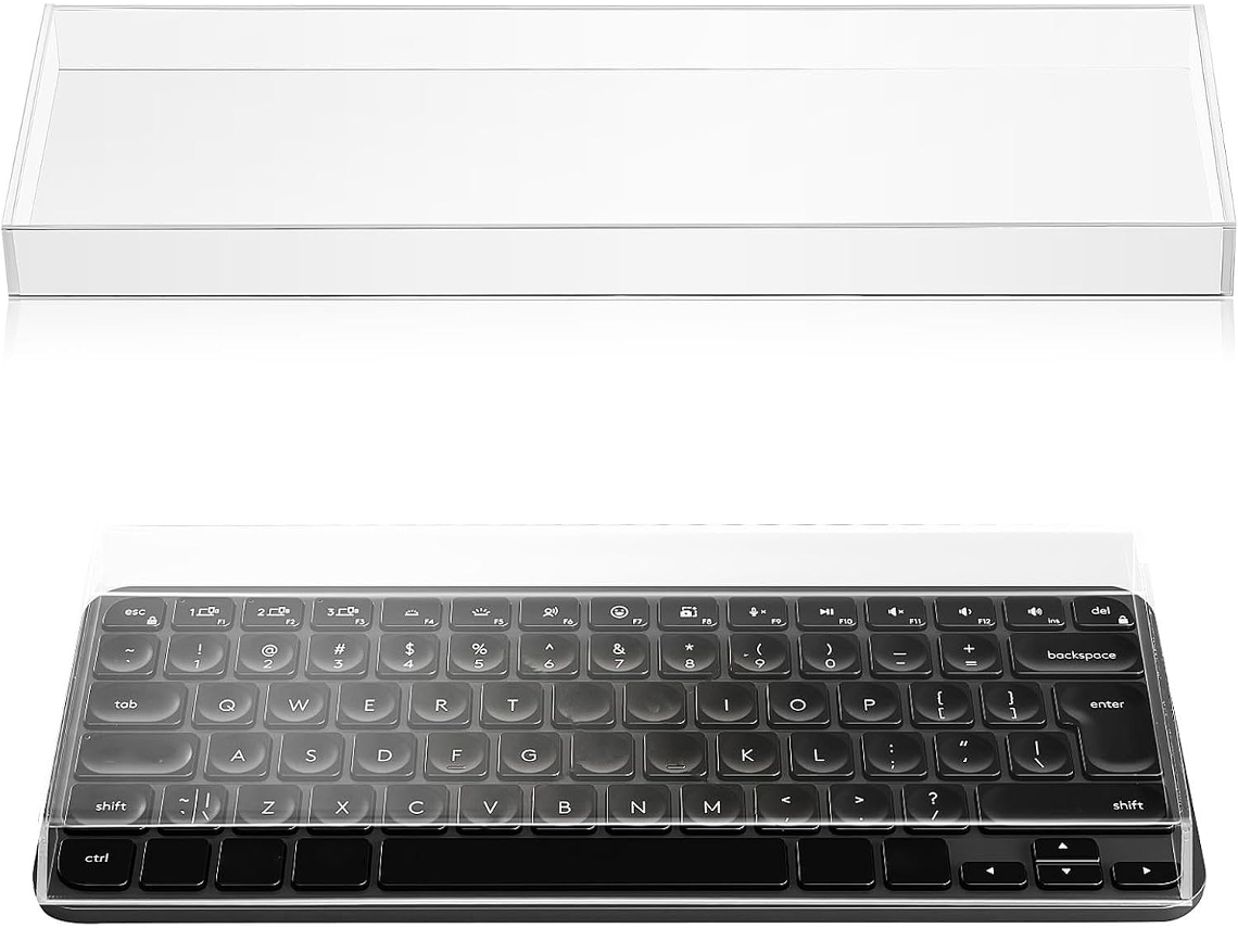 Protetor de teclado transparente em acrílico SFUSHOS