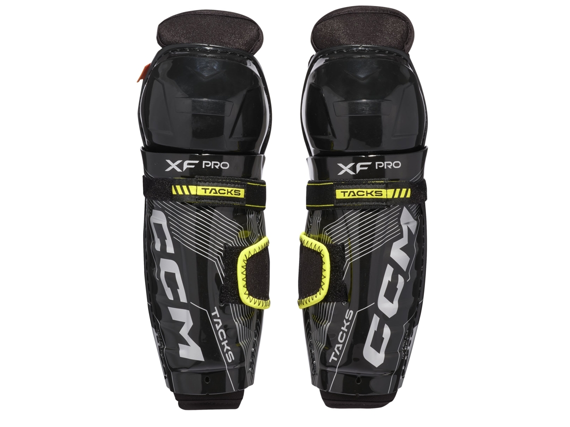 Caneleiras De Hóquei Ccm Tachas Xf Pro Yth
