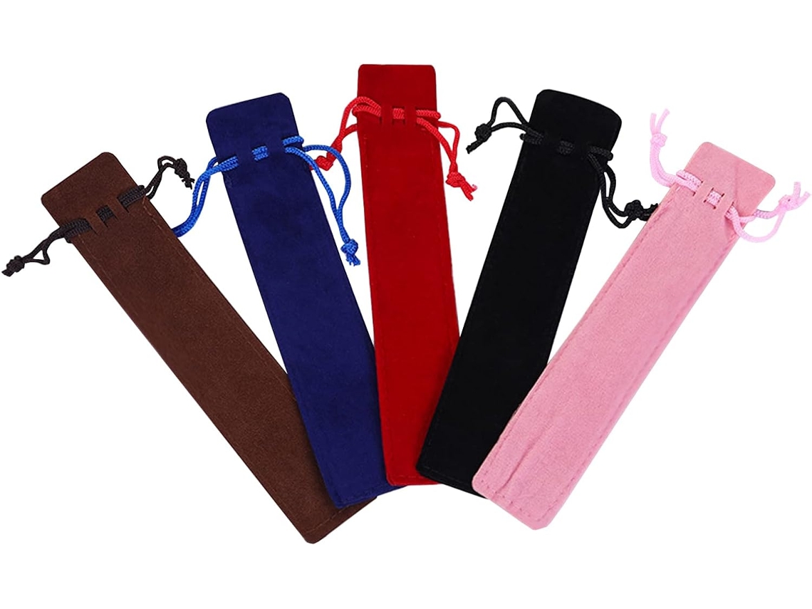 Estojo para Lápis, 20 Unidades, Veludo, Multicolorido AQUAFORGE