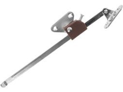 Dobradiça De Ferro Reforçada Para Tampa Armário, Com Design Versátil E Acabamento Prateado, Ideal Para Guarda Roupas