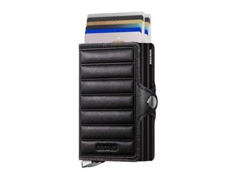 Carteira Secrid Premium Twinwallet Emboss Lines Black