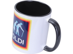 Caneca De Cerâmica Eficiente De 350ml Para Adultos, Com Design Clássico E Divertido, Ideal Para Café, Chás