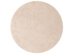 Conjunto 1 Tapete Vidaxl Creme Polipropileno (160 X 160 Cm)
