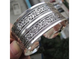 Brazalete Ancho Con Tótem Tibetano Al Por Mayor