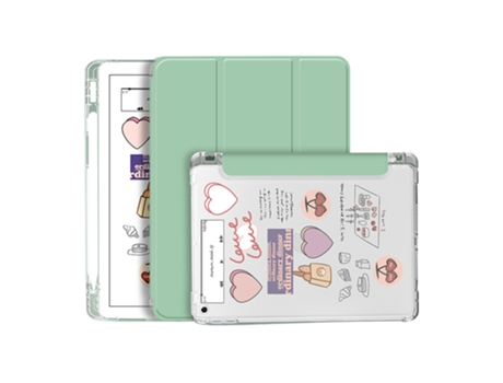 Estojo Compatível com Iipad Mini6 8 3 Pol. com Porta-Lápis Estojo Transparente Suspensão/Ativação Automática