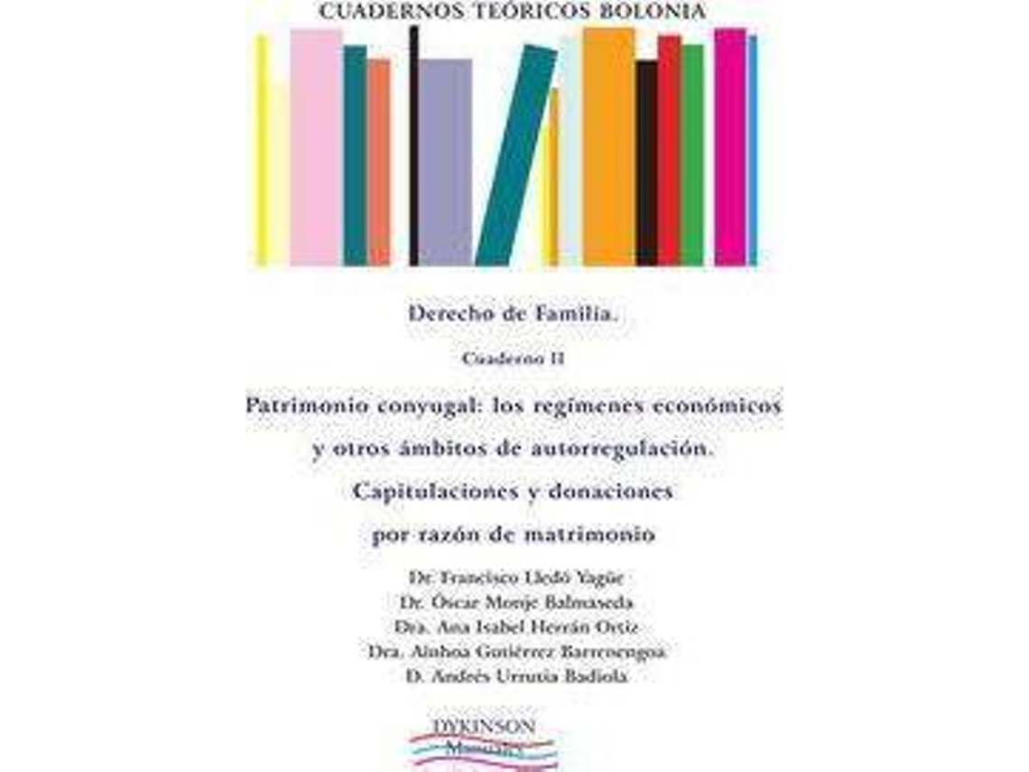 Livro Cuadernos Teoricos Bolonia. Derecho De Familia / Theoretical Bologna Papers . Family Law de Francisco Lledo Yague| Oscar Monje Balmaseda Ana Isabel Herran Ortiz Ainhoa Gutierrez Barrenengoa Andres Urrutia Badiola (Espanhol)