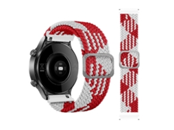 Pulseira De Nylon Trançado Elástica Ajustável Para Relógio Huami Amazfit Bip U Pro