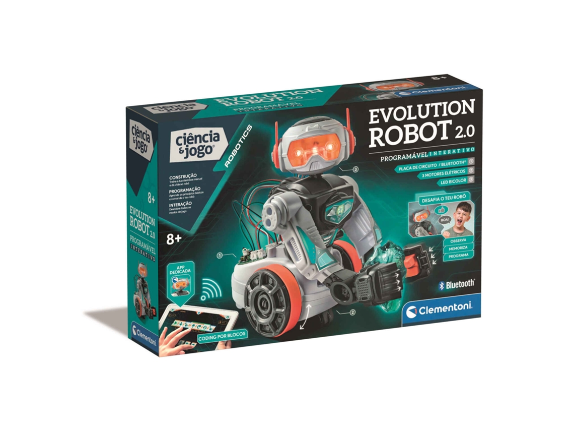 Ciência & Jogo - Evolution Robot 2.0 CLEMENTONI (Idade Mínima: 8 anos)