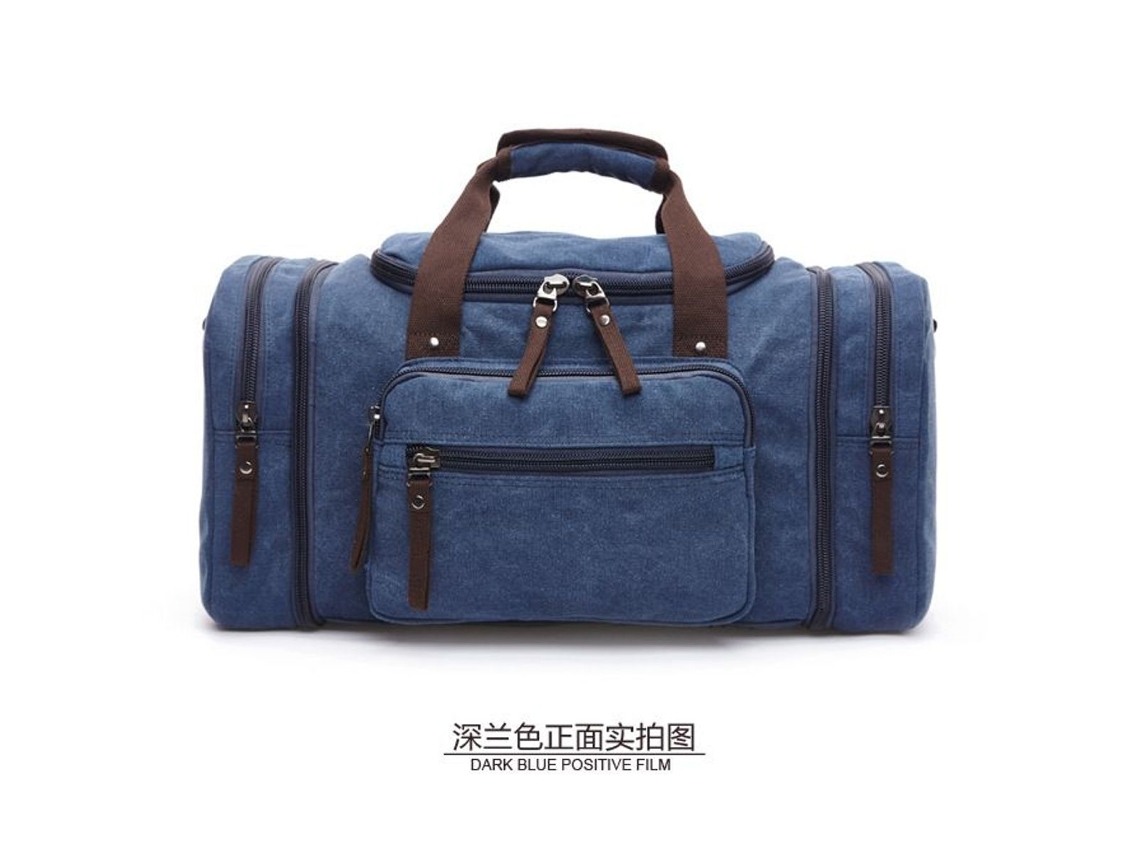 Mala de Viagem Expansível em Lona para Homem, Tipo Duffel AQUAFORGE
