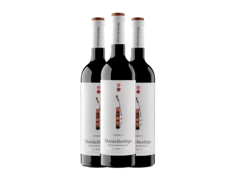 Vinho MARTÍN BERDUGO Tempranillo Ribera del Duero Reserva (0.75 L - 3 Unidades)