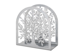 Porta-guardanapos E Dispensador De Lenços De Papel Em Metal Resistente À Ferrugem, Para Mesa De Jantar Ou Cozinha, Cor Prata.
