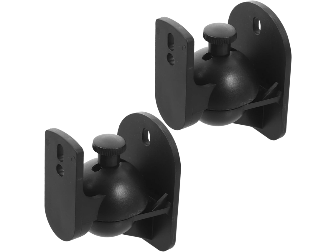 Conjunto com 2 Suportes de Parede para Alto falantes, Montagem na Parede, Rotação Angular. SFUSHOS