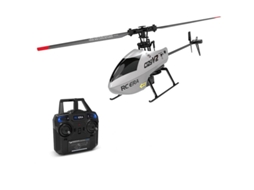 Helicóptero de Controle Remoto C129 V2 Brinquedo Drone para Crianças 2 Baterias Duração da Bateria: 15 Min Cinza YIZHOOD