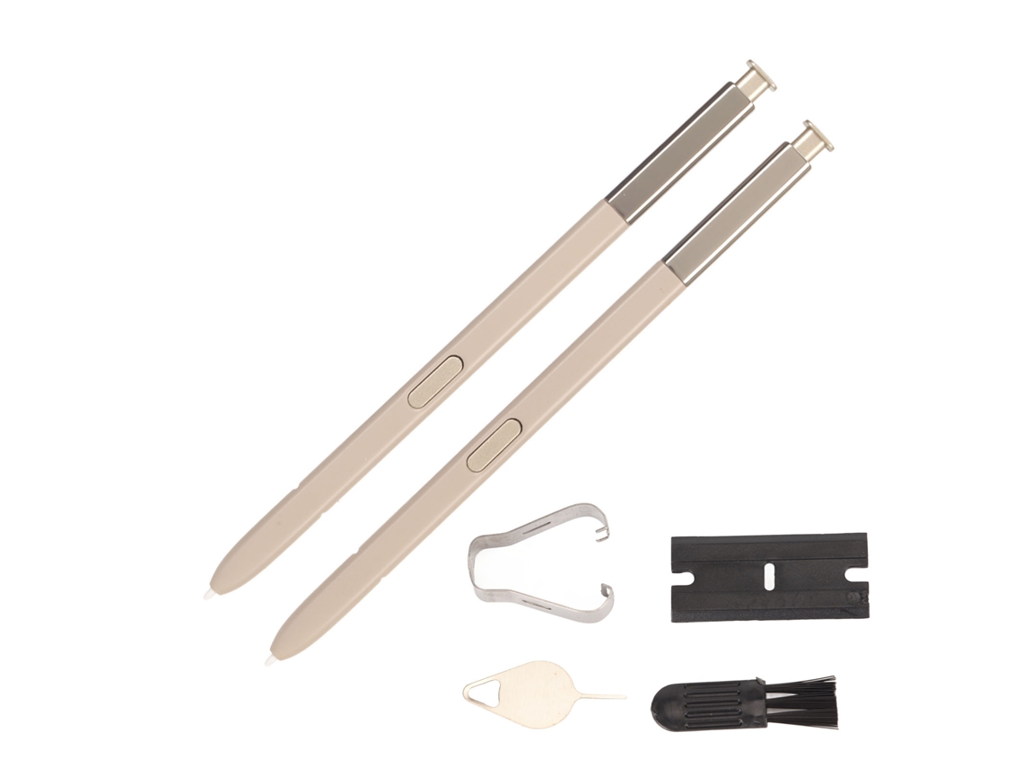 Mali caneta Estilo para Samsung Galaxy Note 8 Caneta Tática de Tela Tática com Pontes e Pino de Ejeção Ouro 2pcs