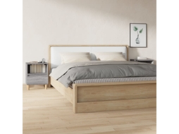 Vidaxl Mesas De Cabeceira 2 Pcs 40x35x50 Cm Cinzento Sonoma