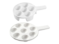Assadeiras Nova Line, 2 peças, cerâmica resistente, redondas, para forno S/MARCA