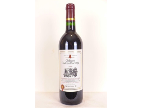 Vinho Tinto CHÂTEAU GODEAU DUCARPE 1999 (75 cl - 1 unidade)