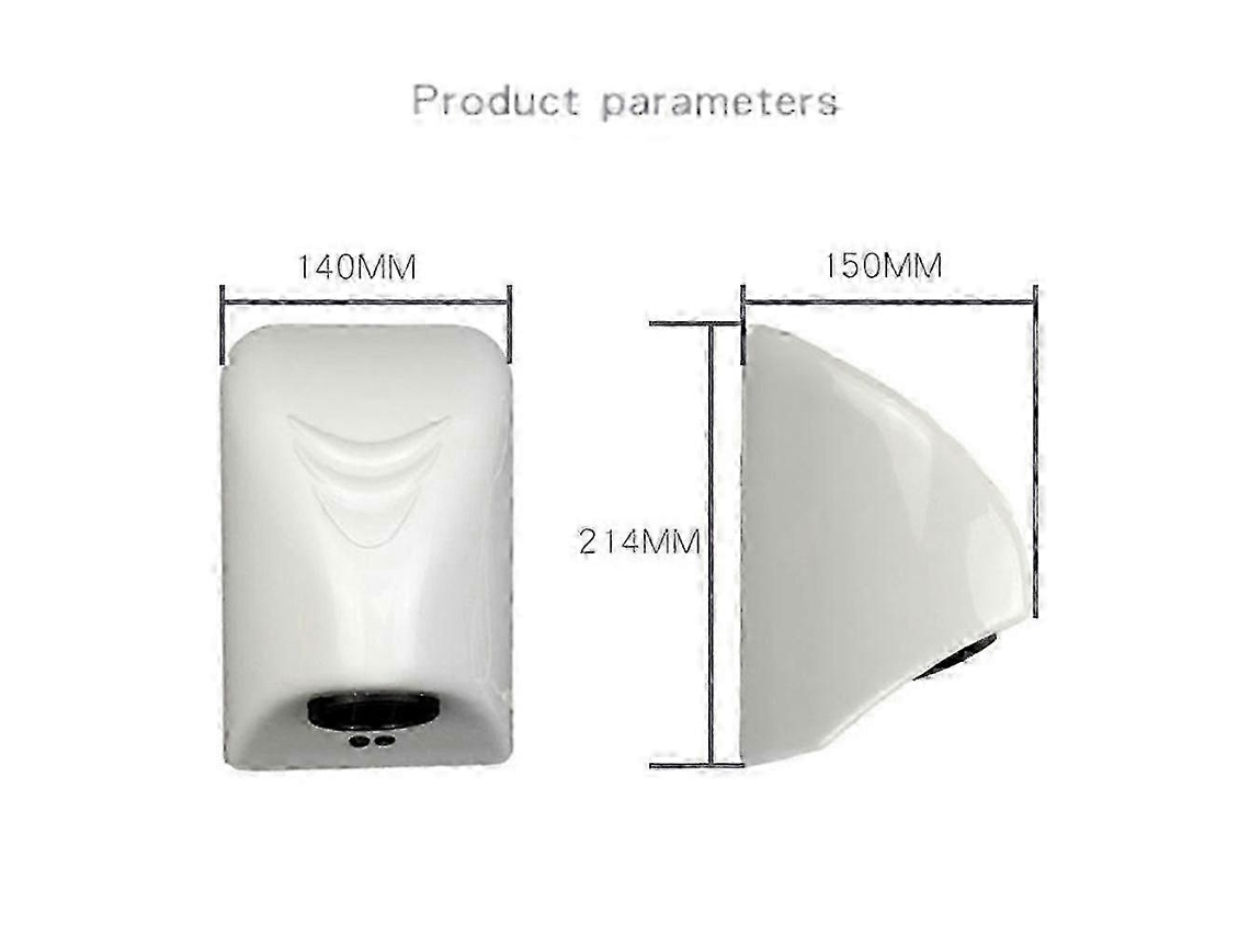 Secador De Mãos Sensor 600w, Tomada Uewhite
