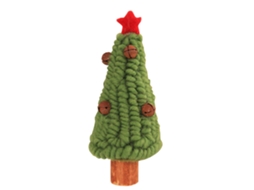 Laxiscreed Árvore De Natal Mini Em Tecido Para Decoração De Hotéis, Lojas E Espaços Comerciais