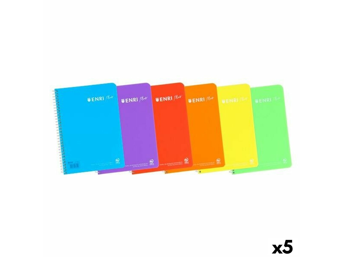 Caderno ENRI 80 folhas 90 g/m² (A4)