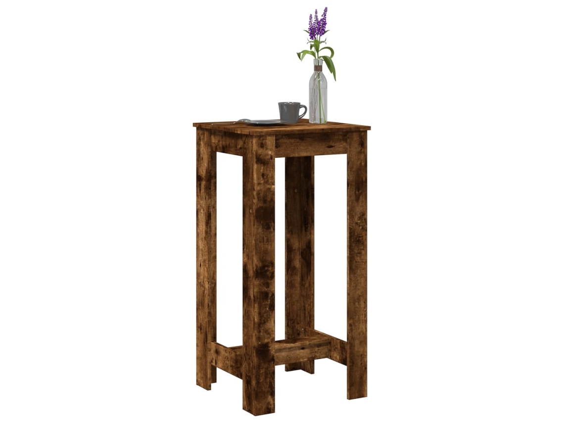 Mesa De Bar 51x50x103,5 Cm Derivados De Madeira Carvalho Fumado DKD HOME DECOR