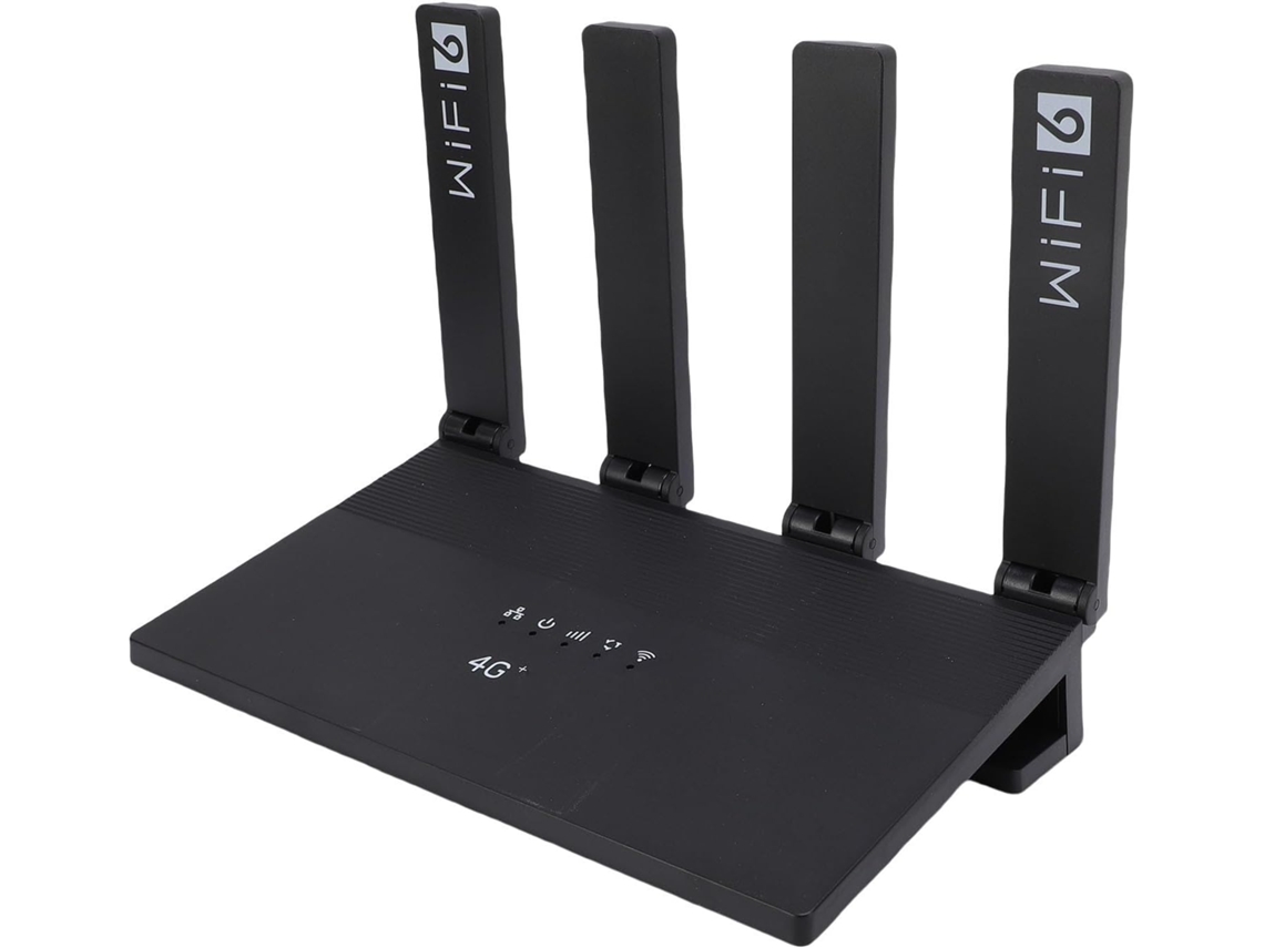 Roteador Wifi 6 Com 4 Antenas, Bateria De 5000mah, Tri-banda 300mbps,