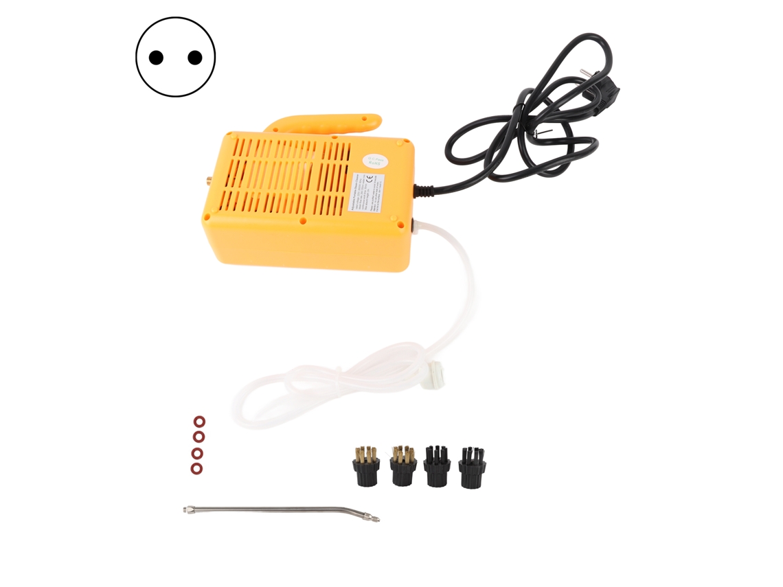 Vaporizador de Alta Pressão Portátil para Limpeza de Carros e Casa, Amarelo, 220v Eu LAXISCREED