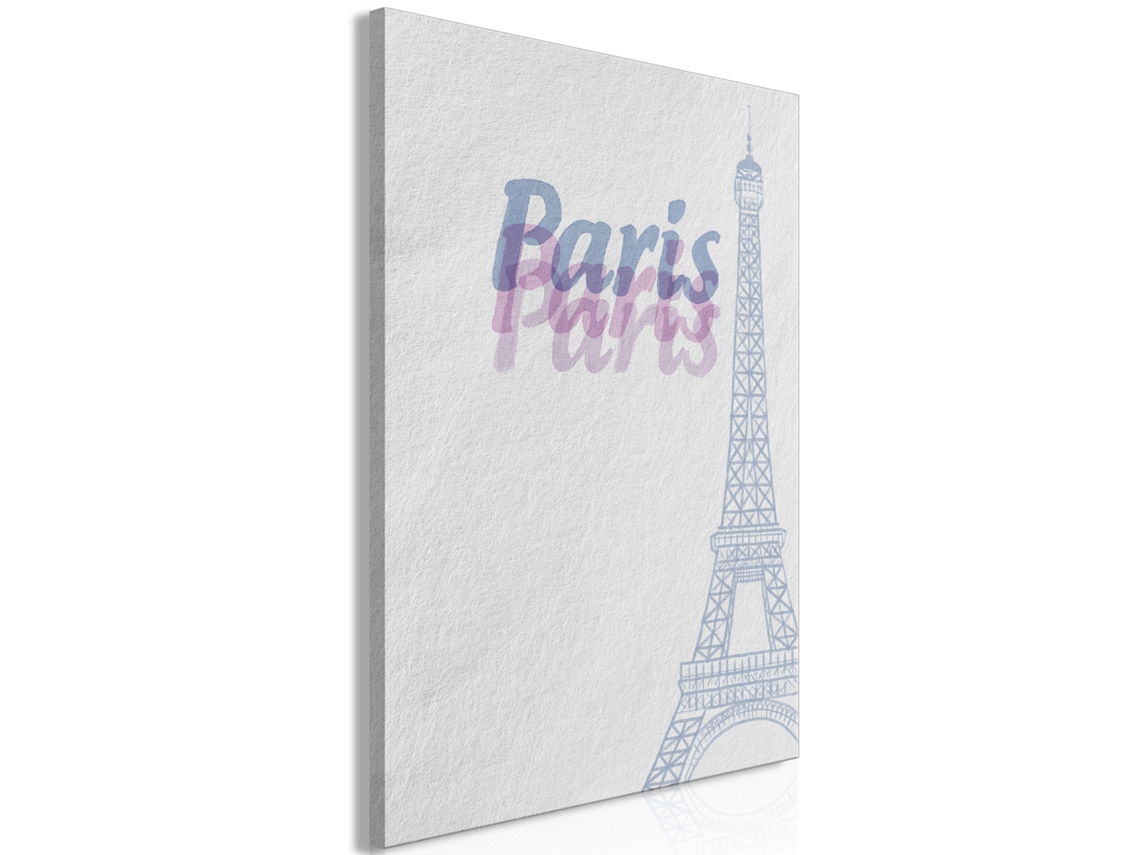 Quadro ARTGEIST Paris in Watercolours (1 Part) Vertical (80x120)