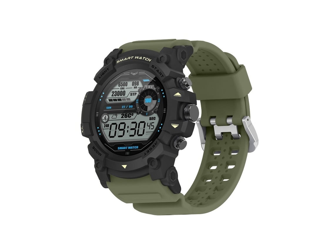 SHAH ARPAN Smartwatch: com Bluetooth e Função Gps Verde