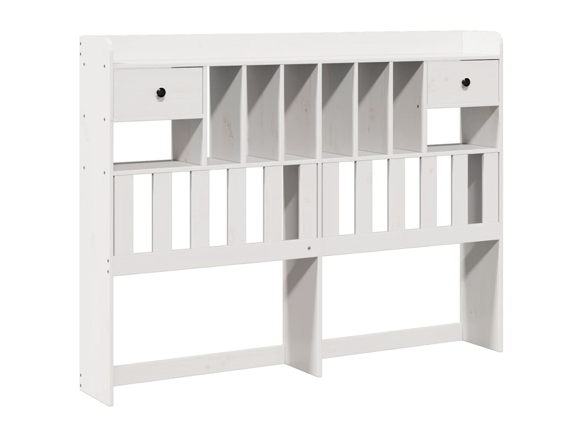 Headboard, Headboards Vidaxl Branco Madeira De Pinho (150 Cm)