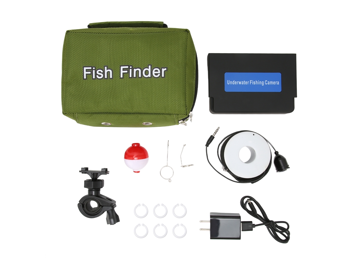 Câmera De Pesca Monitor Hd 4.3 Polegadas Visão Angular Amplia