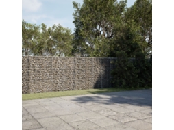 Vidaxl Cesto Gabião Com Cobertura 800x100x150 Cm Ferro Galvanizado
