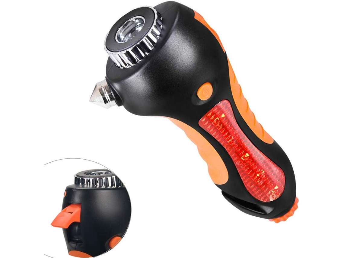 Martelo de Segurança para Carro, Martelo de Emergência 6 em 1 para Carro com Janela Xm2 AQUAFORGE