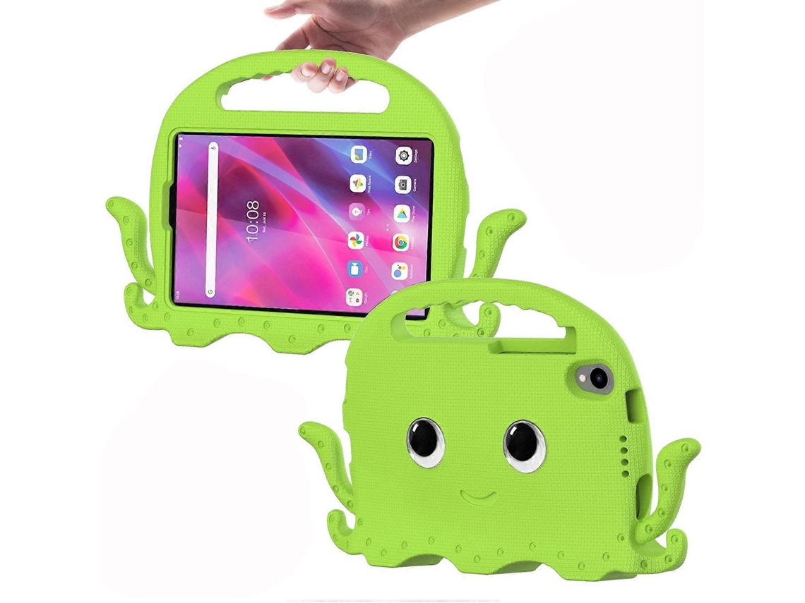 Capa Para Tablet Lenovo Tab M8 4ª Geração, Estilo Polvo, Em Eva + Pc, Com Alça.