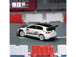 Carro Branco Apenasdiatone Snt Mix Go Series Mg051 1/43 2.4g 4wd Micro Drift Rc Giroscópio Luz Led Competição Mini On road Brinquedo MDUG