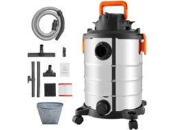 Aspirador Industrial 30l Inox Com Motor 6cv, Alta Sucção E Função Sopro Tekmaquinas